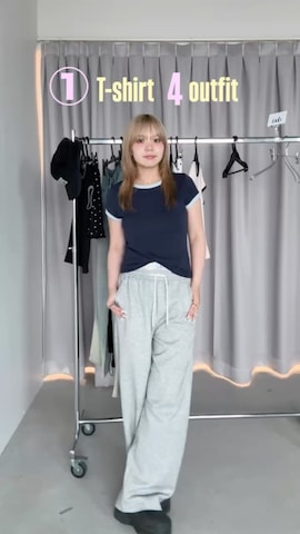dueiのアイテムを使ったナナカさんのファッション動画
