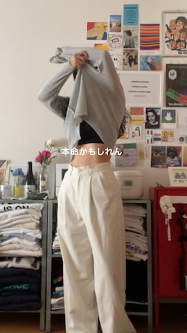 「シアートップス」｜LEIさん（レディース・156cm・20代）の春コーディネート