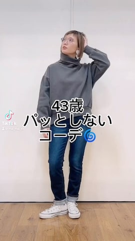 Three Four Timeのアイテムを使ったまーちゃん（m@）さんのファッション動画