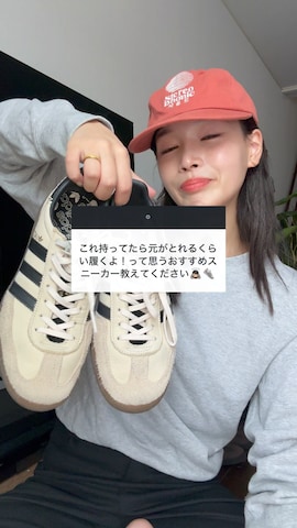 「アイテム（帽子）」を使った、mizota yayoiさん（レディース・162cm）の秋コーディネート