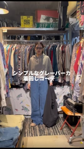 「アイテム（パーカー）」を使った、mizota yayoiさん（レディース・161cm）の冬コーディネート