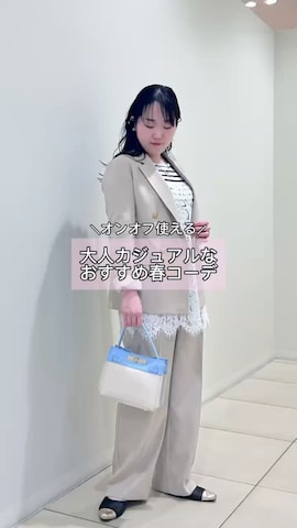 イヤリングを使ったHori.Aさんのファッション動画