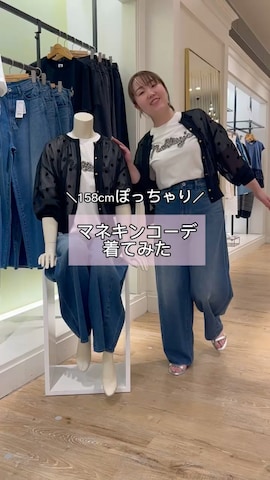 「NOLLEY’S（ノーリーズ）のストラップサンダル（サンダル）」を使った、Hori.Aさん（レディース・158cm）の夏コーディネート