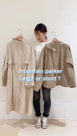 その他アウターを使ったOPAQUE.CLIPスタッフさんのファッション動画