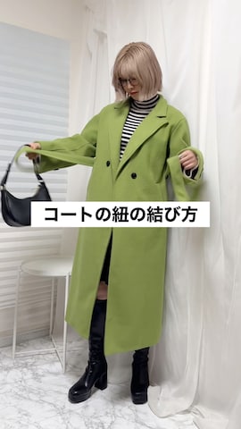 チェスターコートを使ったおしゃれ豆知識💡のSERINAさんのファッション動画