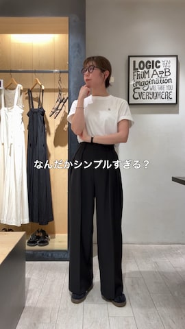 「アイテム（サロペット/オーバーオール）」を使った、ike_lemageさん（レディース・164cm）の夏コーディネート