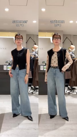 ike_lemageさん（骨格ナチュラル・レディース・164cm）の秋コーディネート