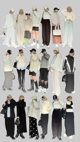 バッグを使ったSHOさんのファッション動画