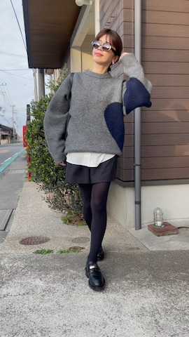 JIL SANDERのピアス（両耳用）を使ったmiisuuzuukiiさんのファッション動画