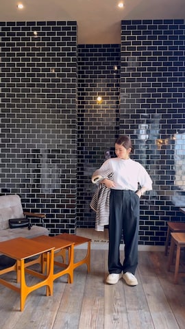 ëpaのニット/セーターを使ったmiisuuzuukiiさんのファッション動画