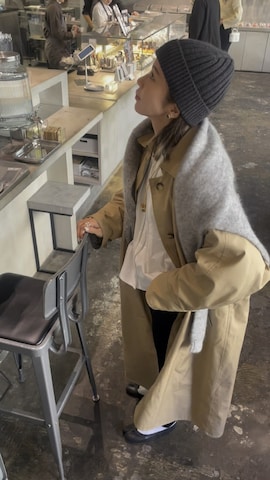 ニットキャップ/ビーニーを使ったmiisuuzuukiiさんのファッション動画