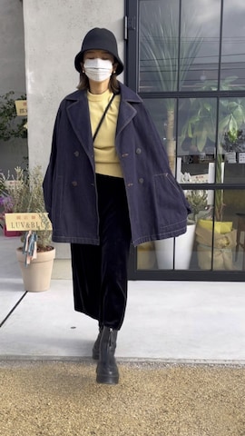 「THE ROW（ザロウ）のTHE ROW Zipped Boot I（ブーツ）」を使った、miisuuzuukiiさん（レディース・162cm）の冬コーディネート