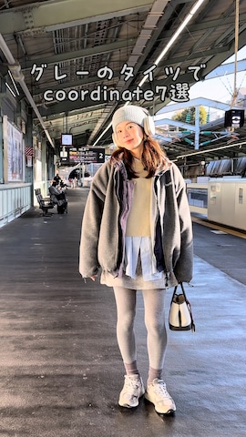 FALKEのアイテムを使ったmiisuuzuukiiさんのファッション動画