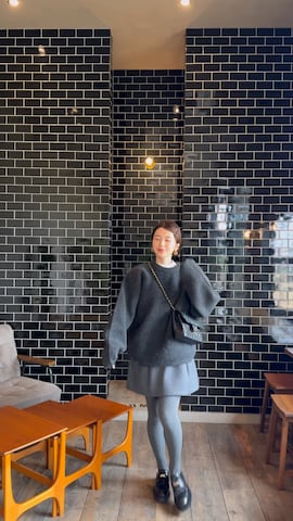 ëpaのニット/セーターを使ったmiisuuzuukiiさんのファッション動画