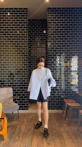 ëpaのシャツ/ブラウスを使ったmiisuuzuukiiさんのファッション動画