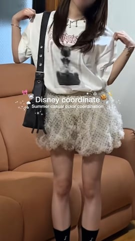 ピアス（両耳用）を使ったKiyoさんのファッション動画