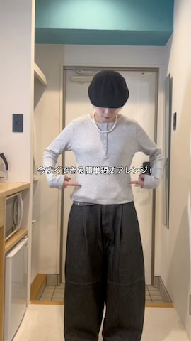「アイテム（その他）」を使った、カフェ店長aoiさん（レディース・147cm・20代）の秋コーディネート