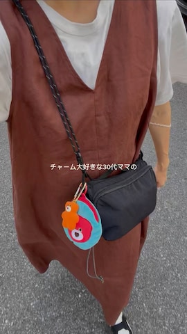 チャームを使ったayaさんのファッション動画