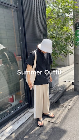 「アイテム（生活家電）」を使った、ayaさん（レディース・159cm）の夏コーディネート