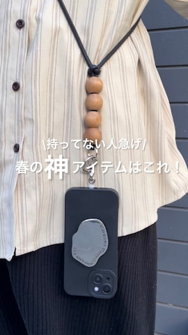 「アイテム（パスケース）」を使った、ayaさん（レディース・159cm）の冬コーディネート
