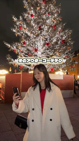 UNIQLOのアイテムを使ったsasaminさんのファッション動画