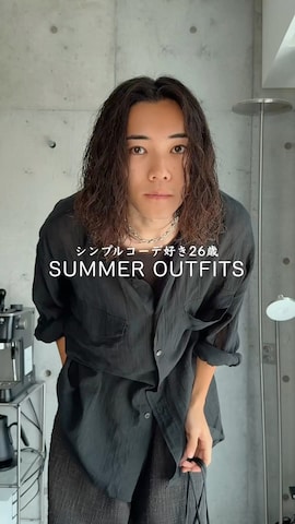 れいたさん（メンズ・167cm・20代）の夏コーディネート