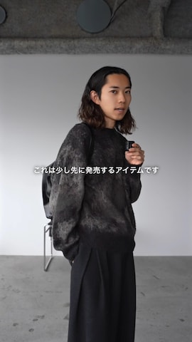 「アイテム（トップス）」を使った、れいたさん（メンズ・167cm）の秋コーディネート