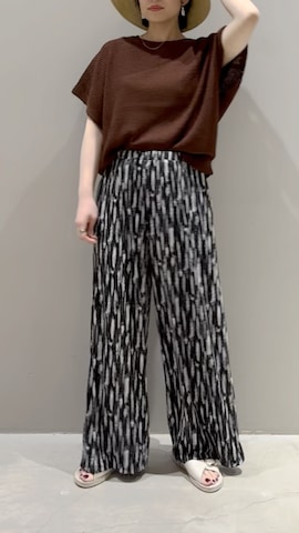 「LEPSIM（レプシィム）のアイテム（イヤリング）」を使った、エムアイさん（レディース・162cm）の春コーディネート