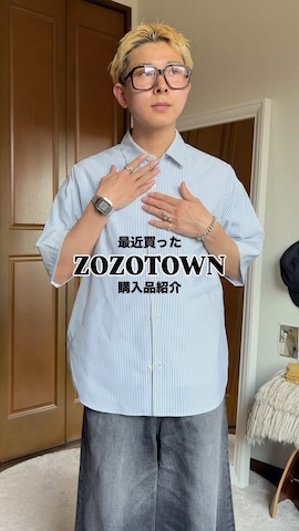 「PUBLIC TOKYO（パブリックトウキョウ）のアイテム（シャツ/ブラウス）」を使った、きよさん（メンズ・157cm）の夏コーディネート