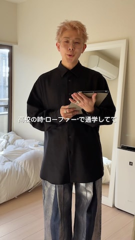 「LOEFF（ロエフ）のアイテム」を使った、きよさん（メンズ・157cm）の春コーディネート