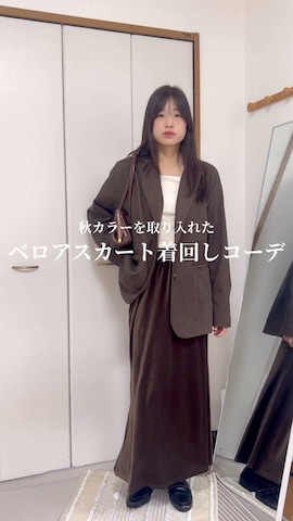 「Kastane（カスタネ）のアイテム（ニット/セーター）」を使った、chikazeさん（レディース・166cm）の秋コーディネート