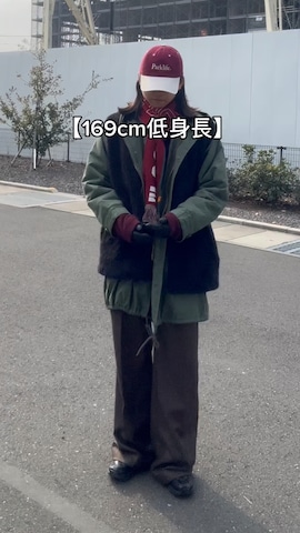 「アイテム（モッズコート）」を使った、soshunさん（メンズ・169cm）の冬コーディネート
