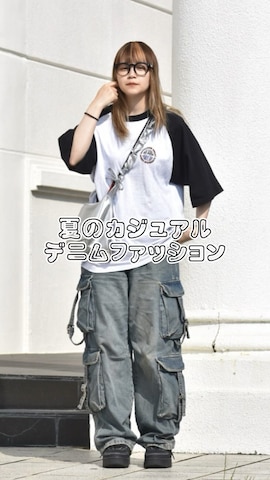 スウェットを使った雅さんのファッション動画