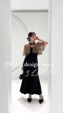 「アイテム（ドレス）」を使った、a n nさん（レディース・158cm）の秋コーディネート