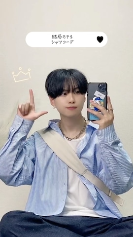 EDELのアイテムを使ったSHOTAさんのファッション動画