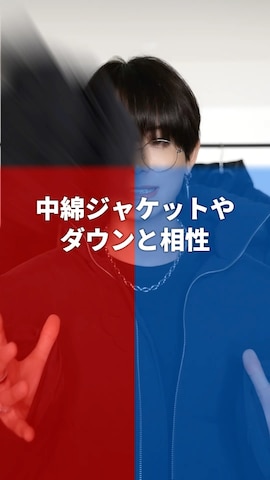 「アイテム（ダウンジャケット/コート）」を使った、犬飼京 inukai keiさん（メンズ・183cm）の秋コーディネート