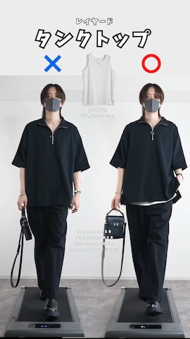 「アイテム（ポロシャツ）」を使った、犬飼京 inukai keiさん（メンズ・183cm）の夏コーディネート