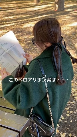 Happy Johnのピーコートを使ったsenaさんのファッション動画