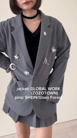 meroさんのファッション動画