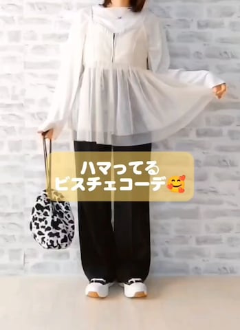 「アイテム（ピアス（両耳用））」を使った、rinrisoraさん（レディース・152cm）の春コーディネート