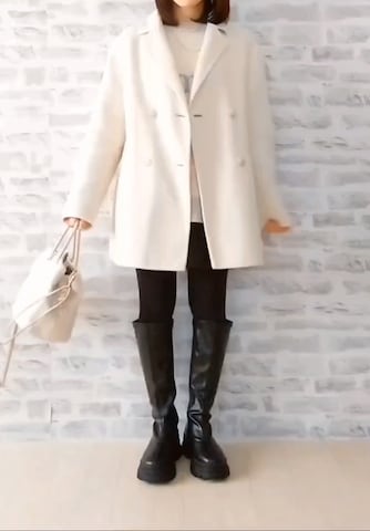 しまむらのネックレスを使ったrinrisoraさんのファッション動画