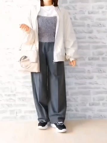 スウェットを使ったrinrisoraさんのファッション動画