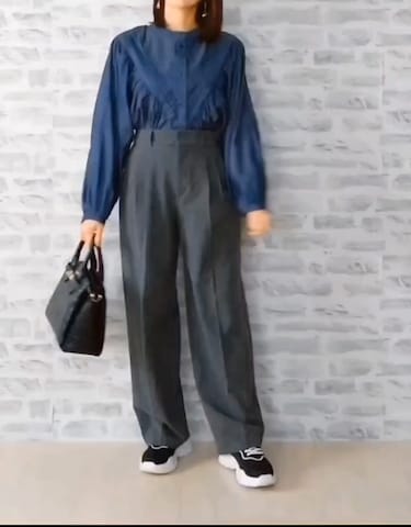 GUのカーディガン/ボレロを使ったrinrisoraさんのファッション動画