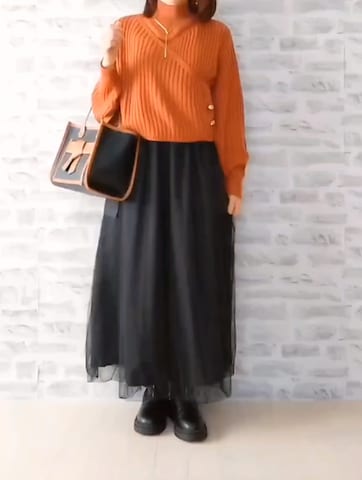 Availのスカートを使ったrinrisoraさんのファッション動画