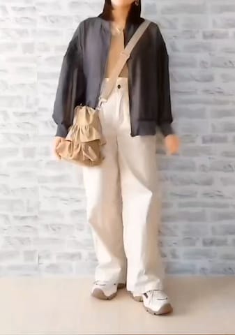 しまむらのその他パンツを使ったrinrisoraさんのファッション動画