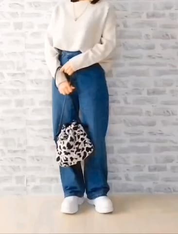 WORKMAN plus＋のキャップを使ったrinrisoraさんのファッション動画