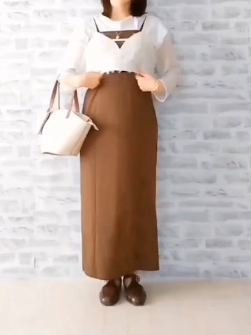 ワンピース/ドレスを使ったrinrisoraさんのファッション動画