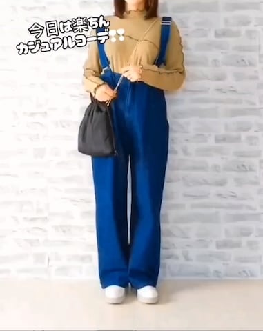 しまむらのマウンテンパーカーを使ったrinrisoraさんのファッション動画