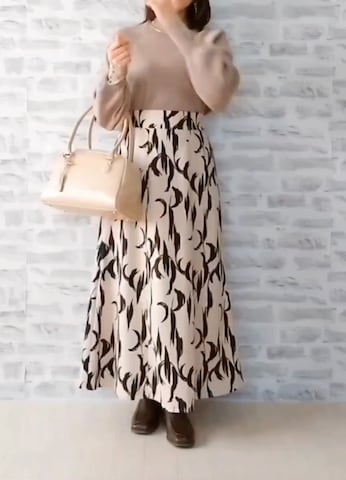 しまむらのニット/セーターを使ったrinrisoraさんのファッション動画