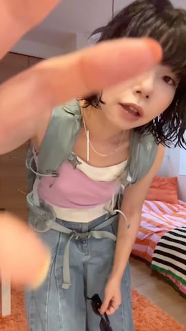mont-bellのバックパック/リュックを使ったMIRAIさんのファッション動画